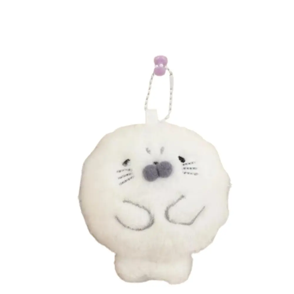 Llavero peluche foca con anilla metálica, regalo para niñas - imagen 5