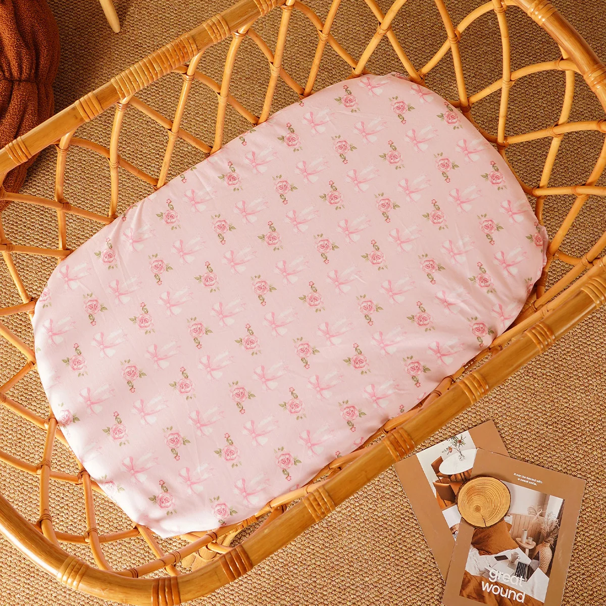 HappyFlute Funda de colchón elástica para bebé – Suave y extraíble - imagen 2