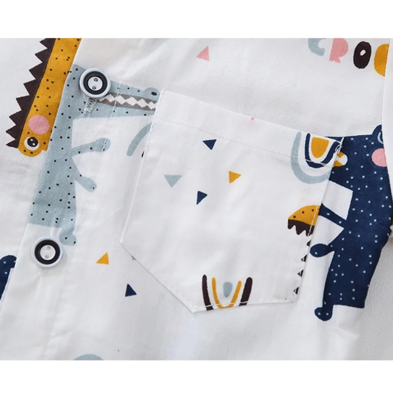 Conjunto verano infantil con camiseta estampada y pantalones cortos - imagen 3