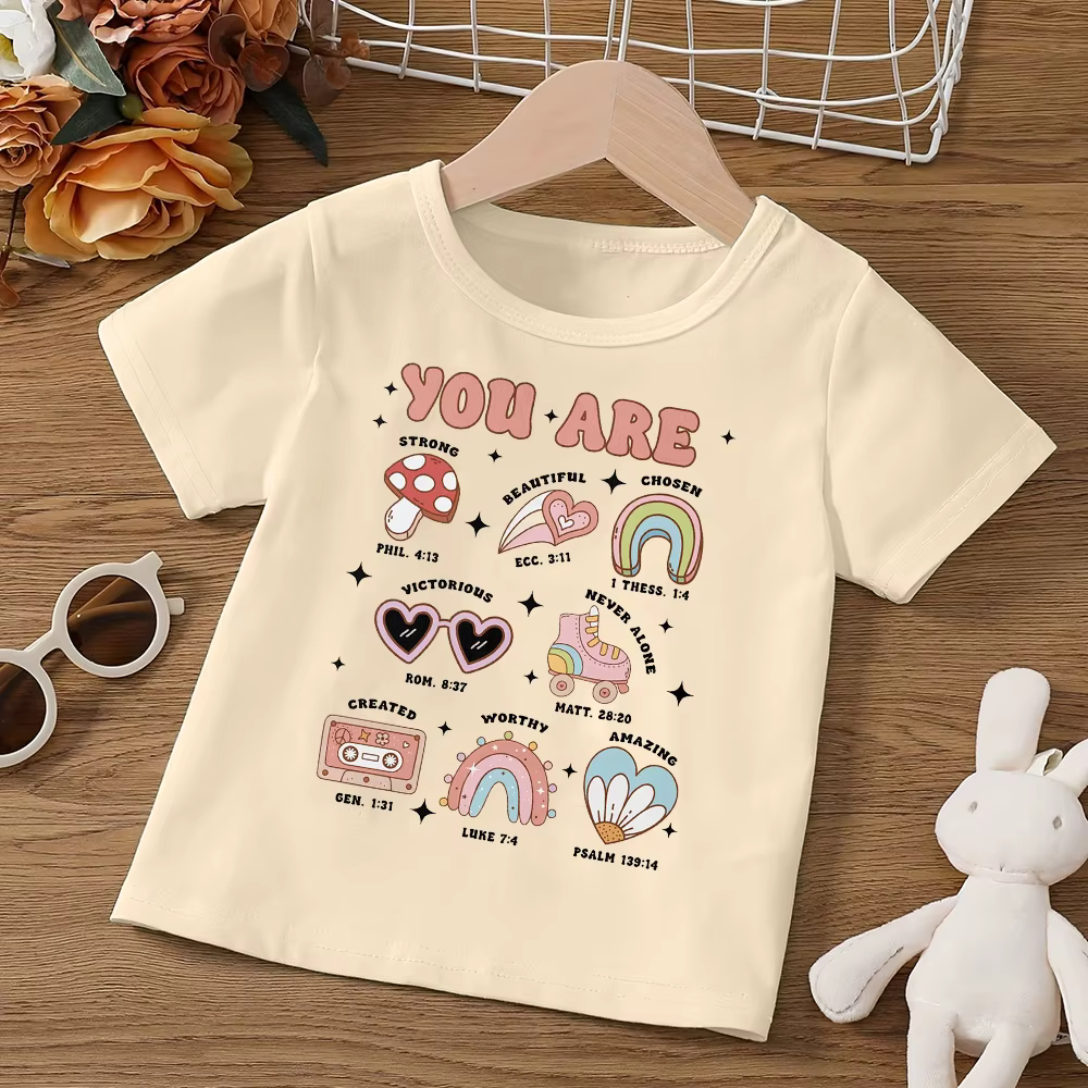 Camiseta infantil estampada – Estilo retro veraniego para niños y niñas - imagen 5