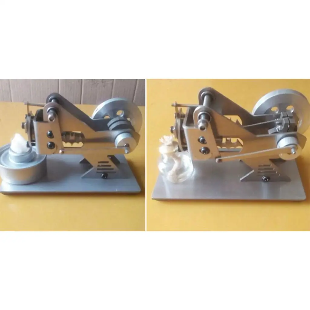 Motor Stirling micro térmico de metal, juguete científico para niños - imagen 5