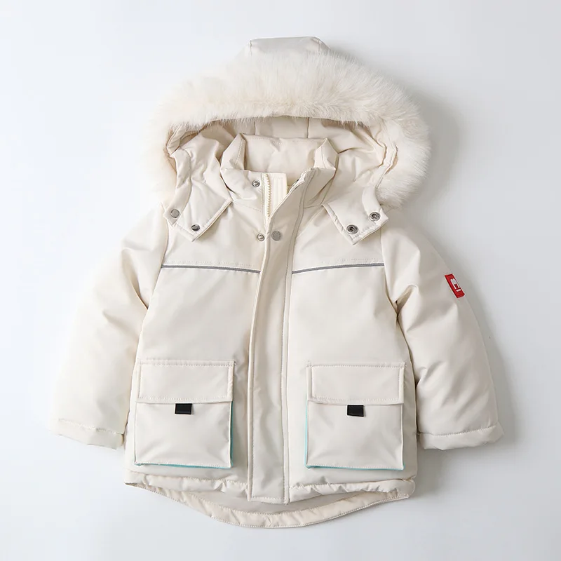 MILANCEL traje de nieve infantil con forro de piel y capucha - imagen 5