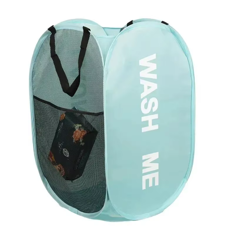 Cesto de ropa plegable resistente, gran capacidad y lavable - imagen 5