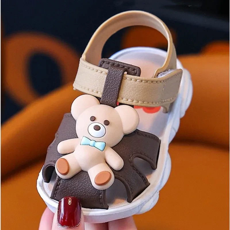 Sandalias de bebé antideslizantes en goma suave para niños y niñas - imagen 5