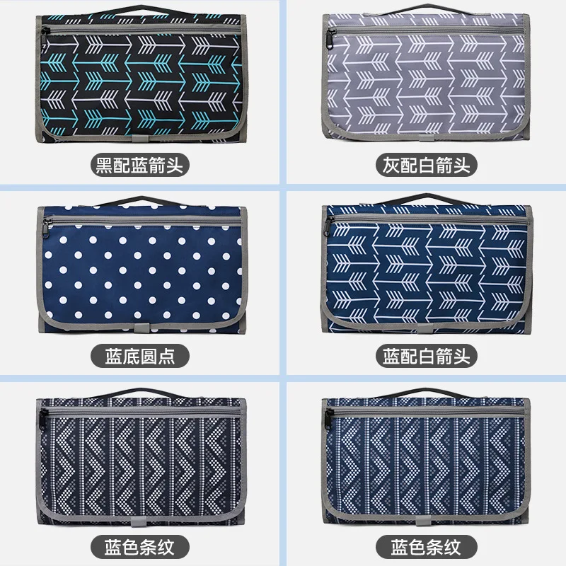 Protector impermeable plegable para cambiador y cama de bebé - imagen 4