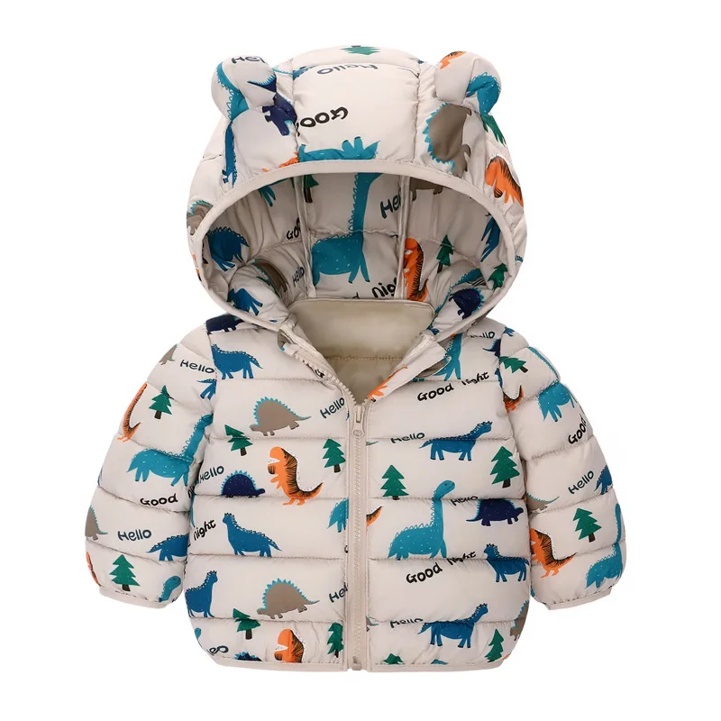 Chaqueta de plumón con capucha para niño – Abrigo de invierno - imagen 3