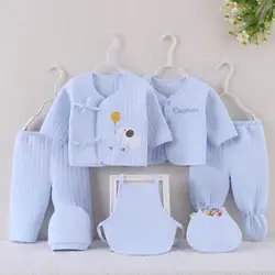 Conjunto bebé recién nacido: camiseta manga larga y pantalón algodón