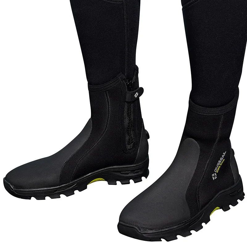 Botas de buceo de neopreno con cremallera y suela antideslizante - imagen 5