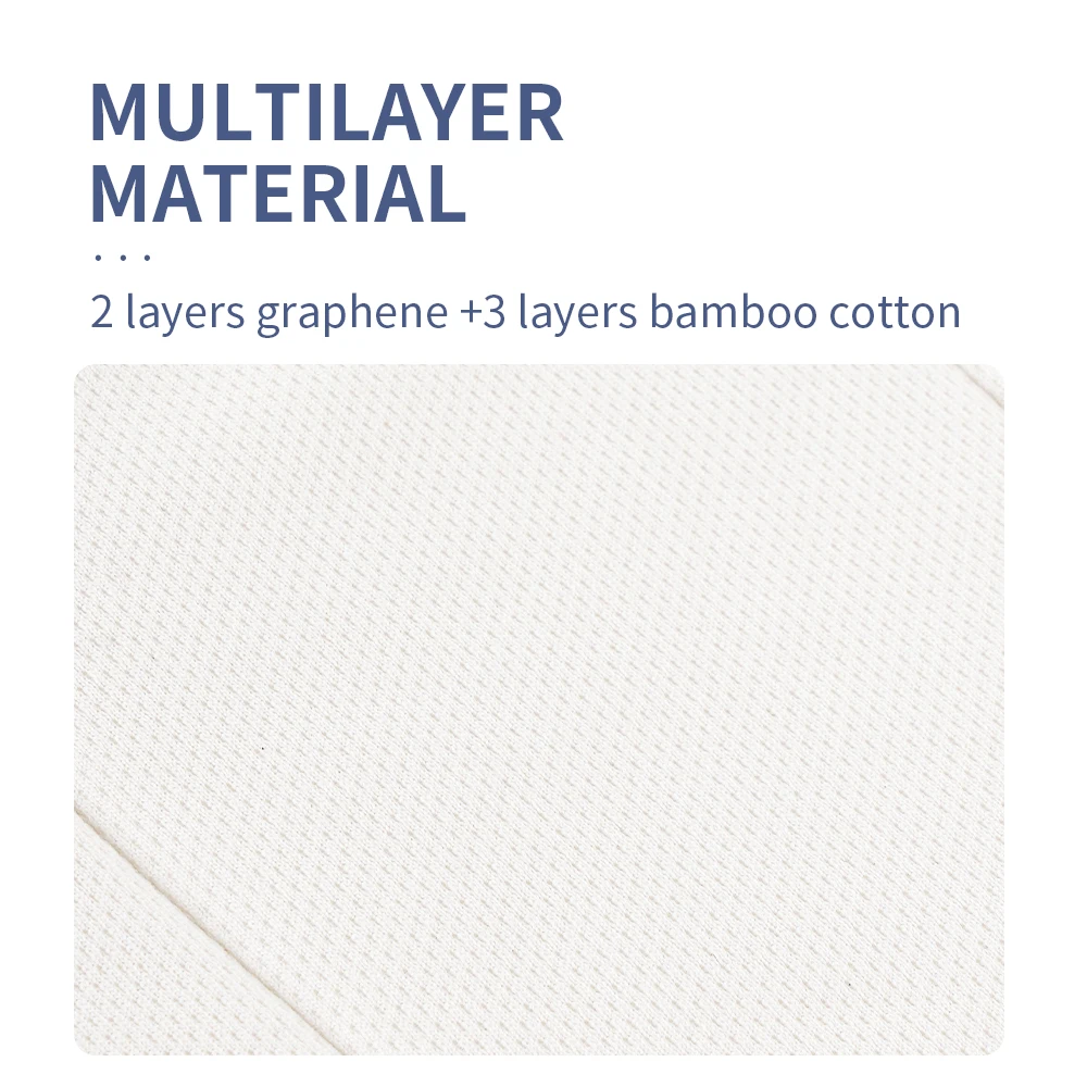 Elinfant insertos para pañales reutilizables absorbentes lavables - imagen 2