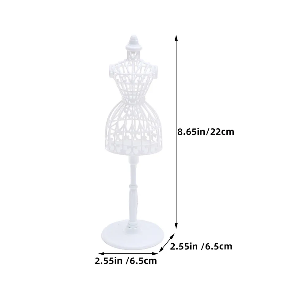 Soporte para maniquí de vestidos con diseño para casa de muñecas - imagen 4