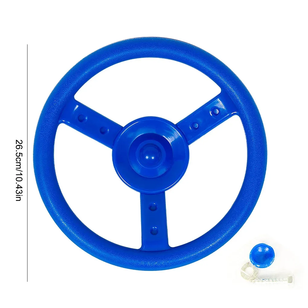 Accesorio interactivo de columpio para patio con volante - imagen 3