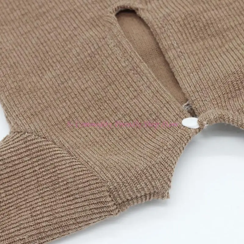 Mameluco de ganchillo para bebé con gorro turbante