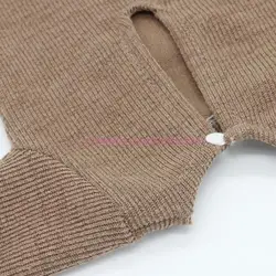 Mameluco de ganchillo para bebé con gorro turbante