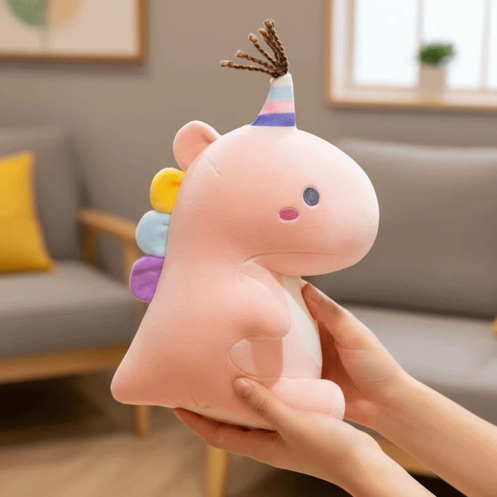 Peluche de dinosaurio grande suave estilo tierno para regalar - imagen 3