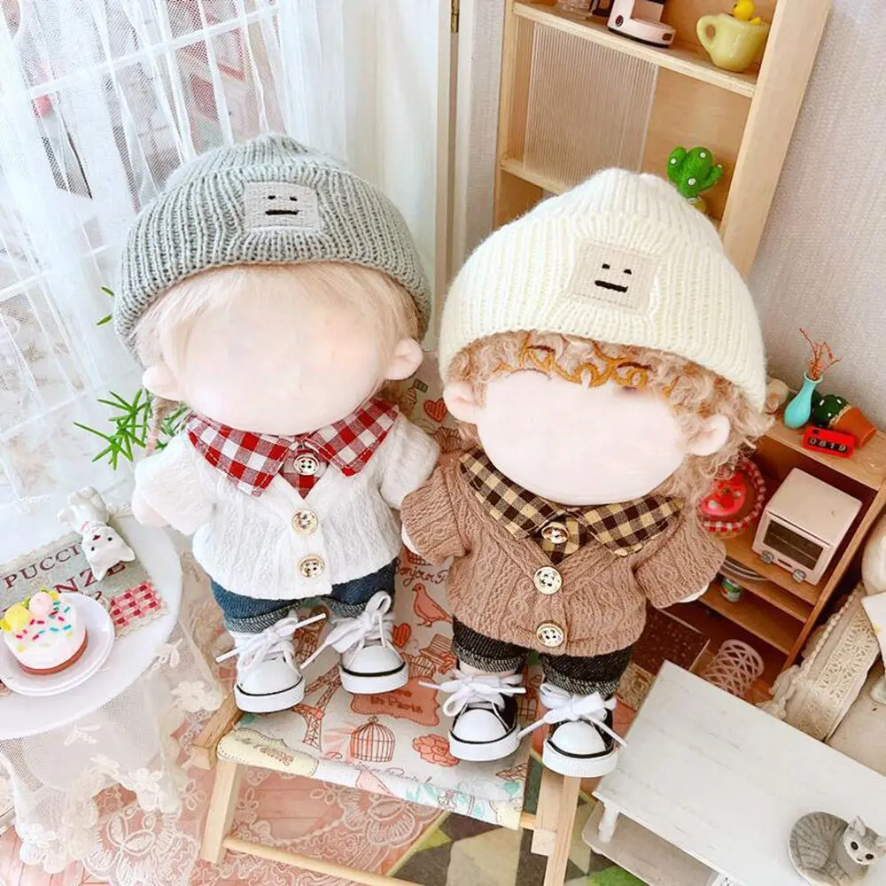 Conjunto de suéter y top para muñecas de 20 CM