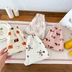 Pantalones harem estampados de verano para niños – informales