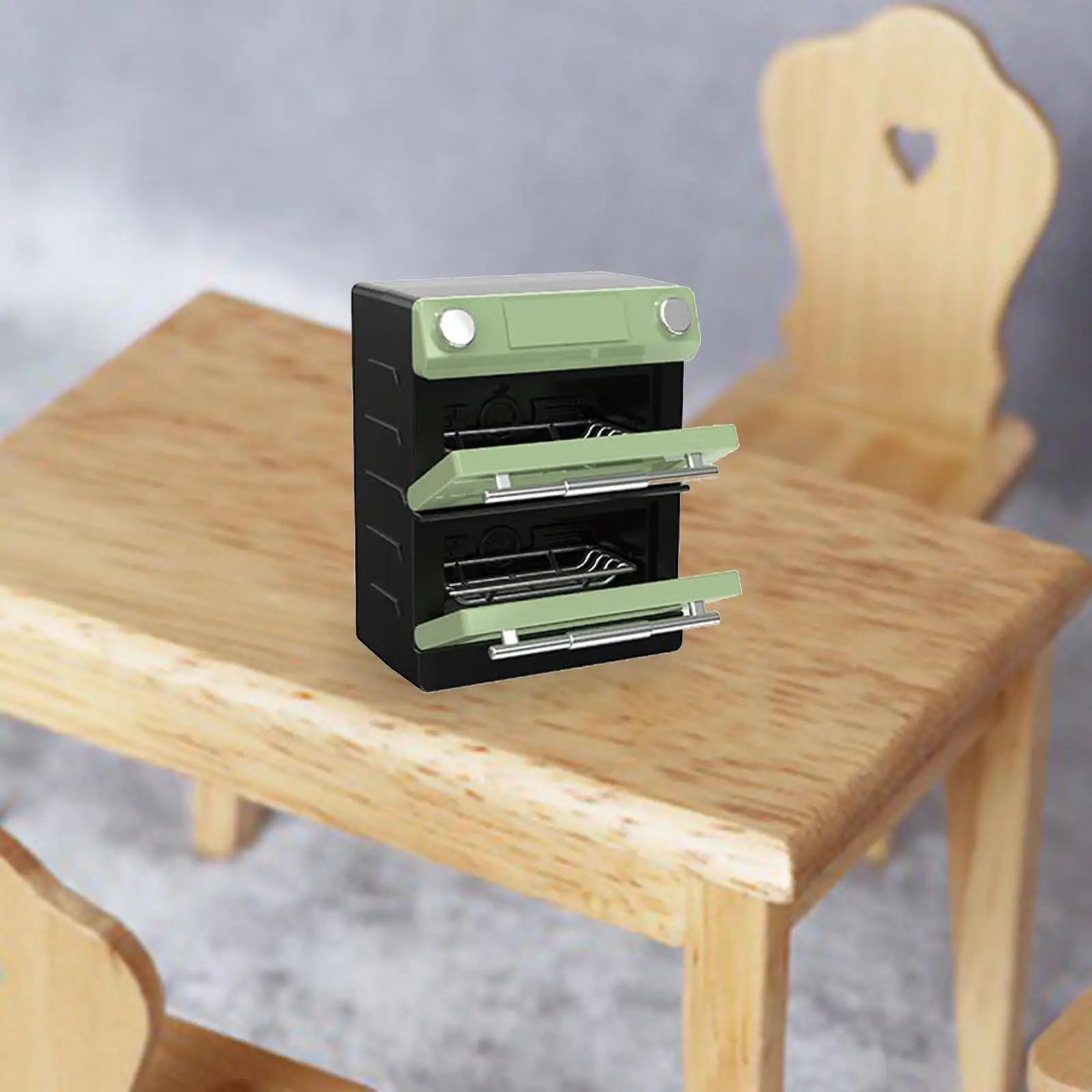 Microondas en miniatura para casa de muñecas – accesorio cocina - imagen 4