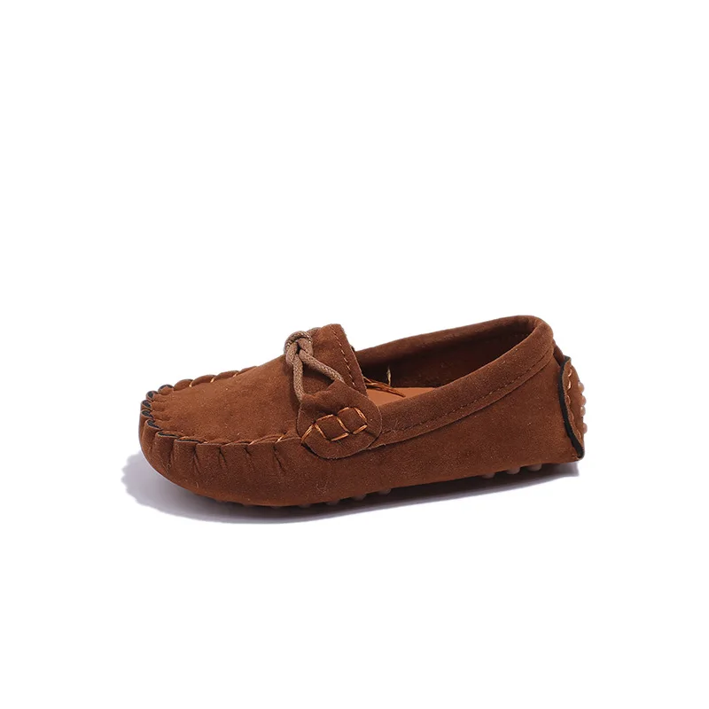 Zapatos infantiles casuales retro antideslizantes de suela blanda