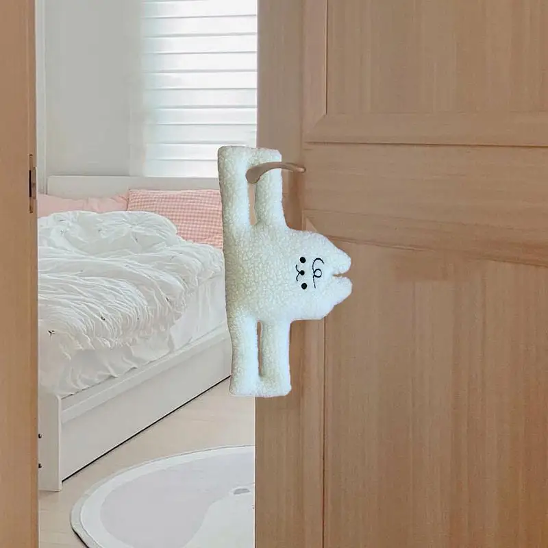 Protector antipellizcos de felpa para puertas – Seguridad infantil