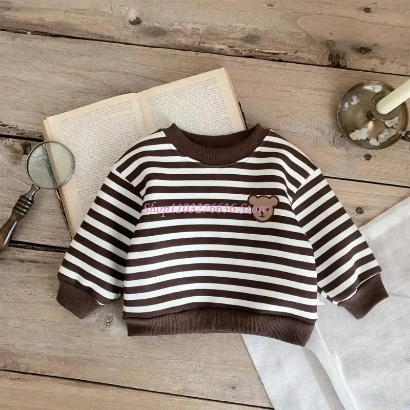 Sudadera bebé R6FD algodón cuello redondo manga larga - imagen 4