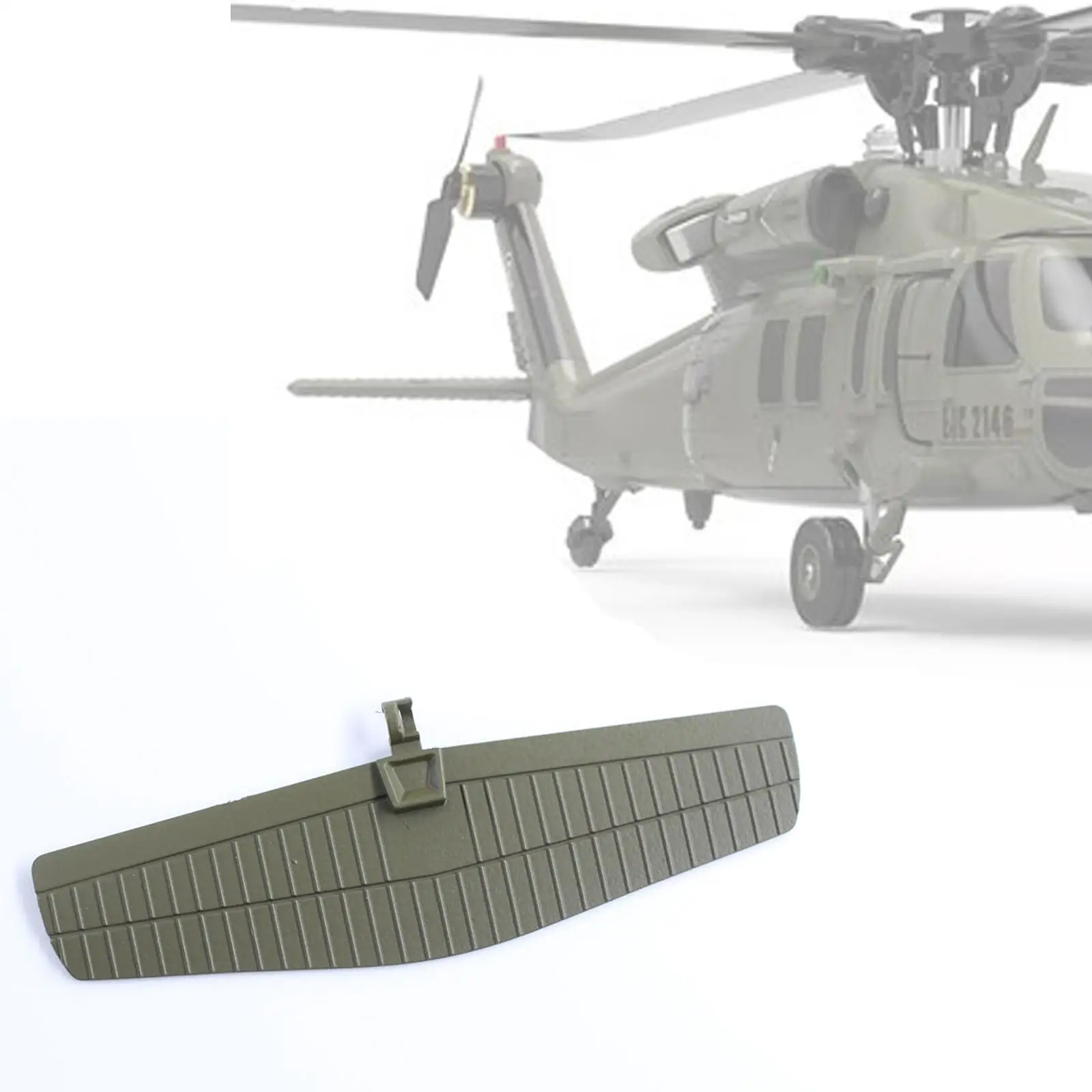 Wltoys K170 ala trasera para helicóptero RC, kit fácil de instalar - imagen 5