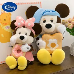 Almohada peluche Mickey Mouse y Minnie Disney, regalo infantil