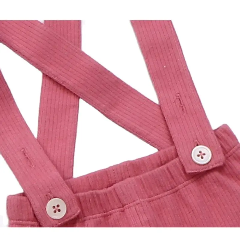 Mallas acanaladas de algodón para bebé, pantalón recién nacido - imagen 4