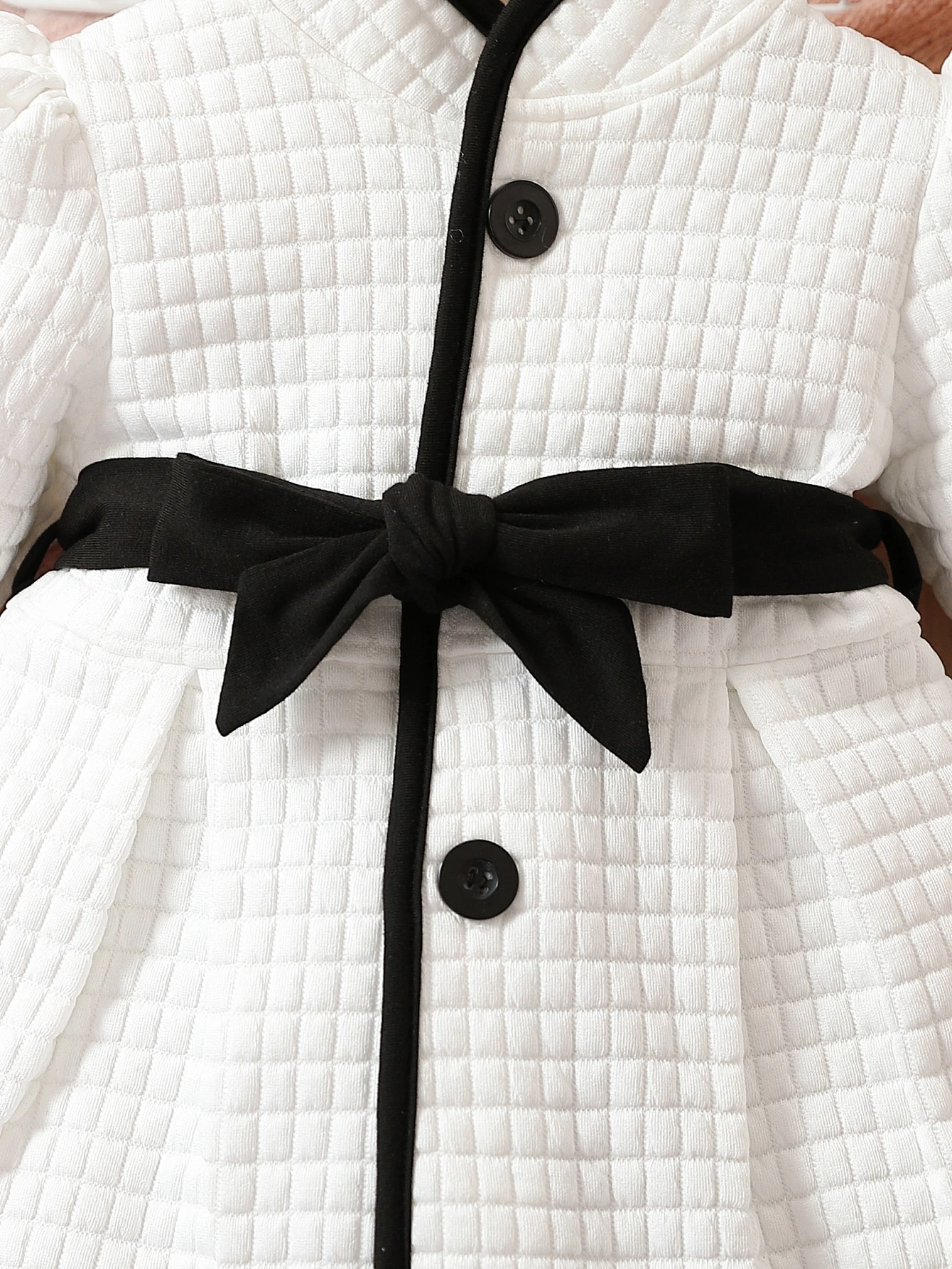 Conjunto de colores blanco y negro, patrón sólido