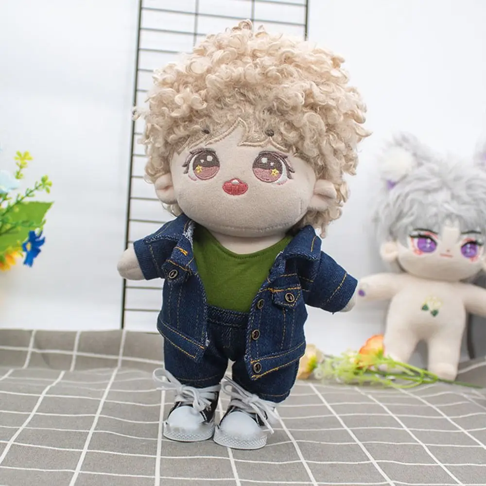 Conjunto vaquero para muñecas BJD – Camiseta y pantalón - imagen 5