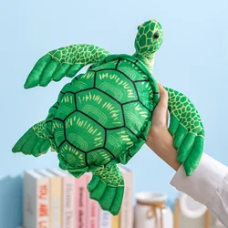 Peluche tortuga sentado, cálido y acogedor, regalo para niños