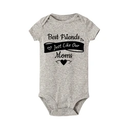 Besties Like Our Moms body de bebé para niña, pelele suave