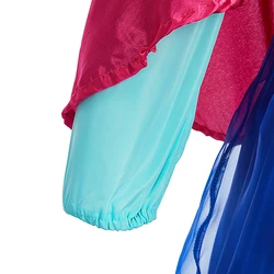 Capa de princesa para Halloween o Carnaval con corpiño bordado en tul