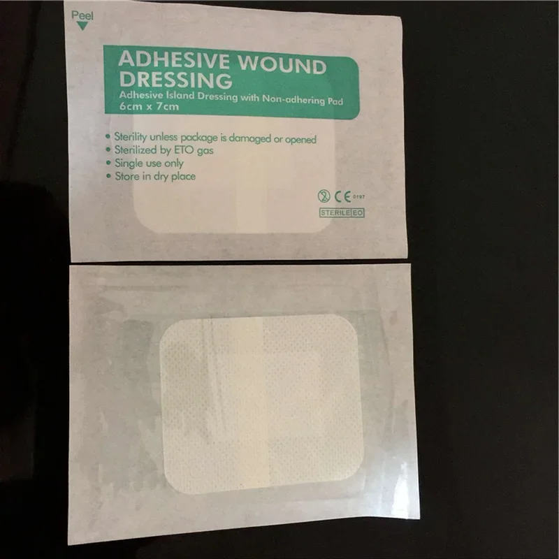 Tiritas para heridas infantiles adhesivas no tejidas