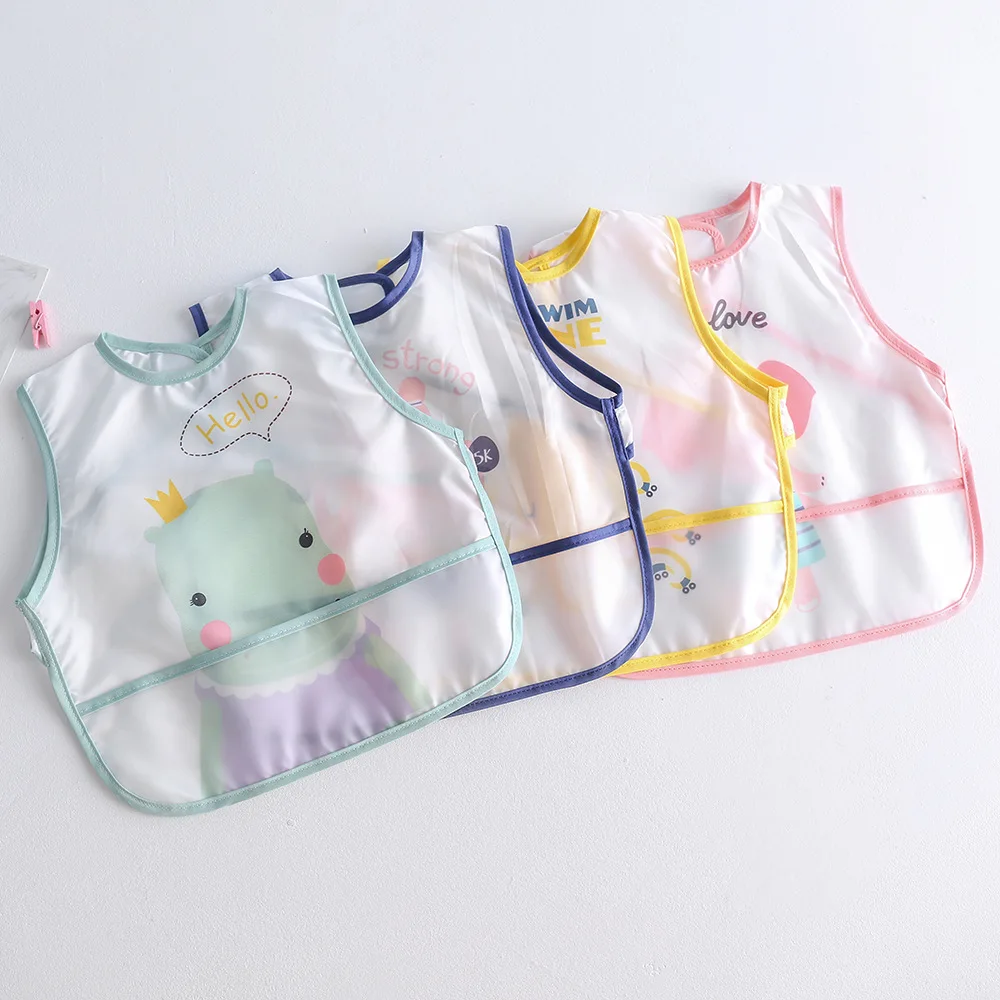 Babero bandana impermeable para bebé – Dibujos animados - imagen 4