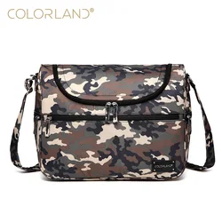 Bolsa de pañales Colorland con compartimento térmico para biberones