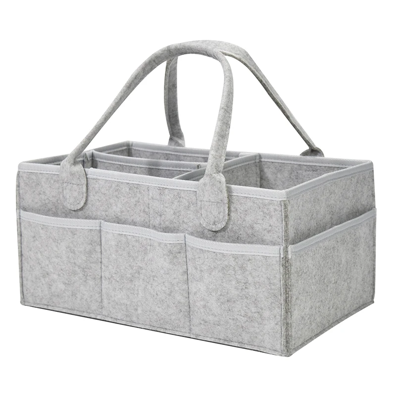 Organizador de cochecito plegable con bolsas para pañales y accesorios - imagen 3