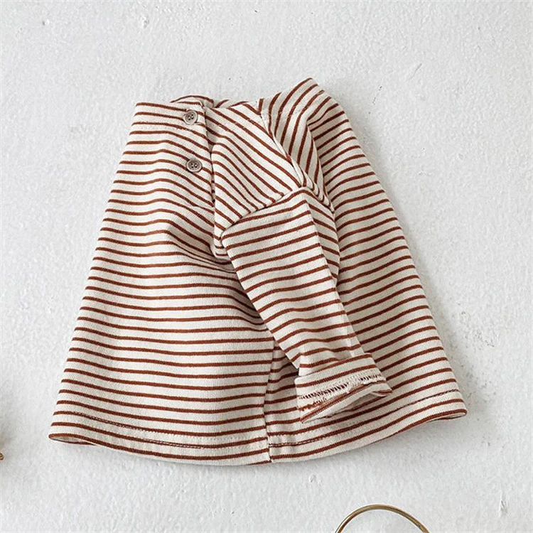 Camiseta a rayas algodón bebé