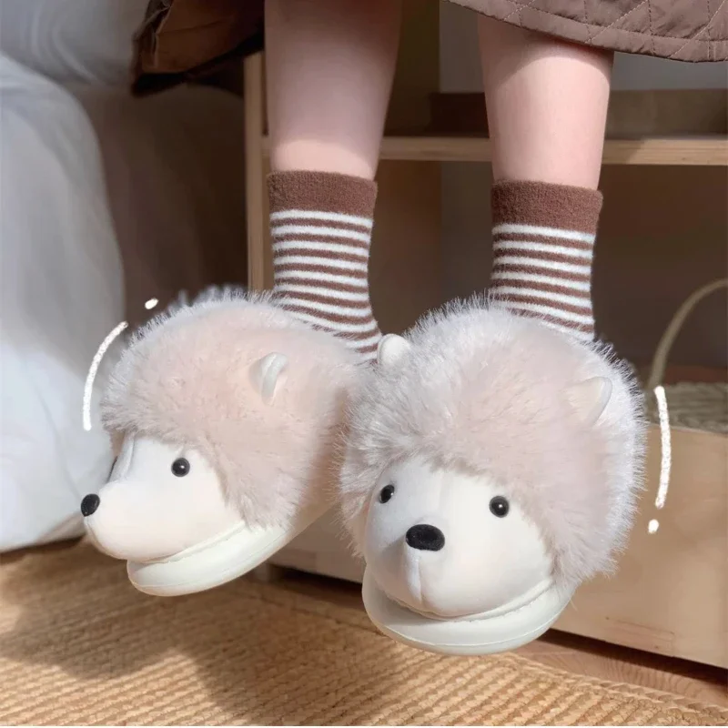 Zapatillas mullidas con dibujos para niñas - Antideslizantes y cálidas - imagen 2