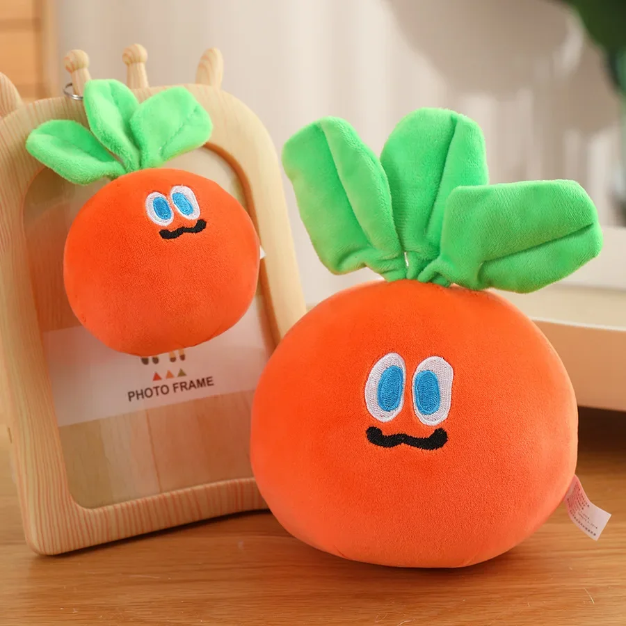 Peluche zanahoria kawaii dibujos animados colgante - imagen 2