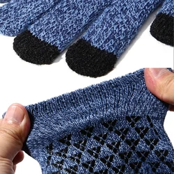 Guantes táctiles invierno niños - Suaves punto transpirable antideslizante