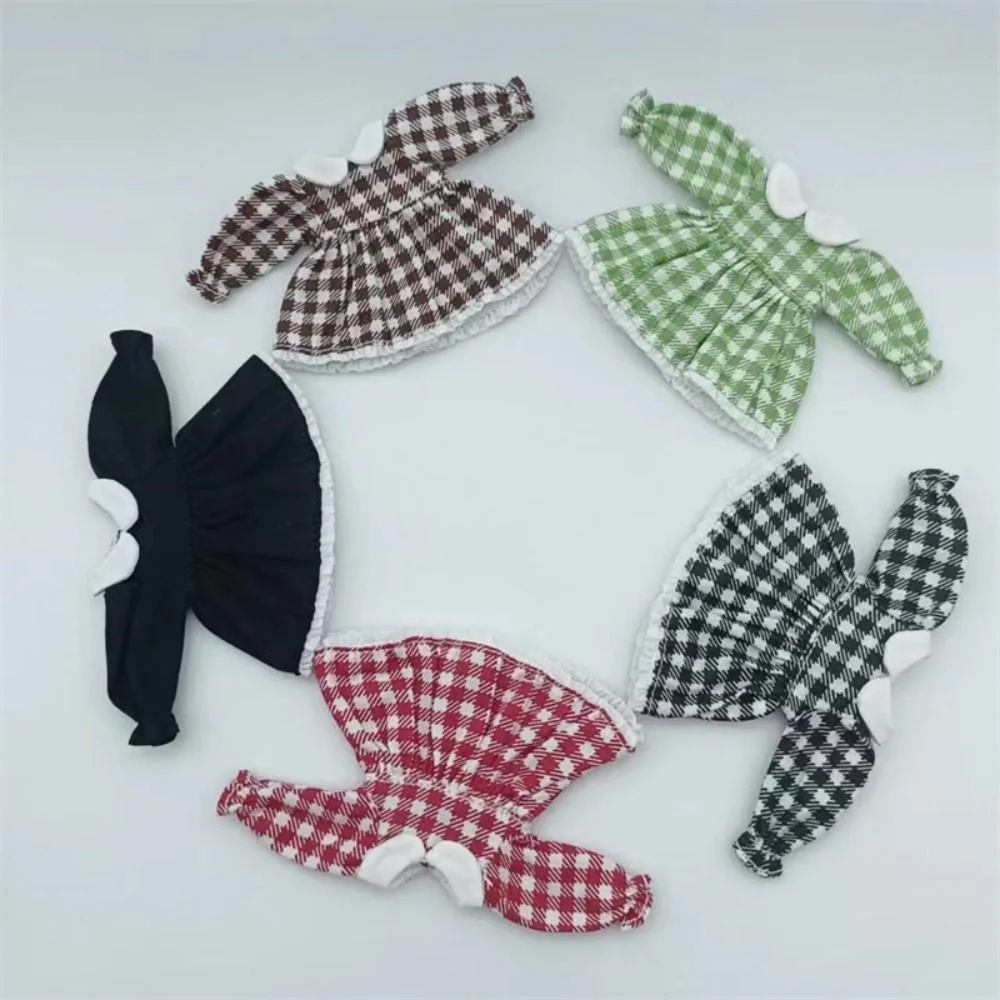 Ropa para muñecas 1/11 y 1/12 - vestidos de celosía con manga abombada - imagen 5