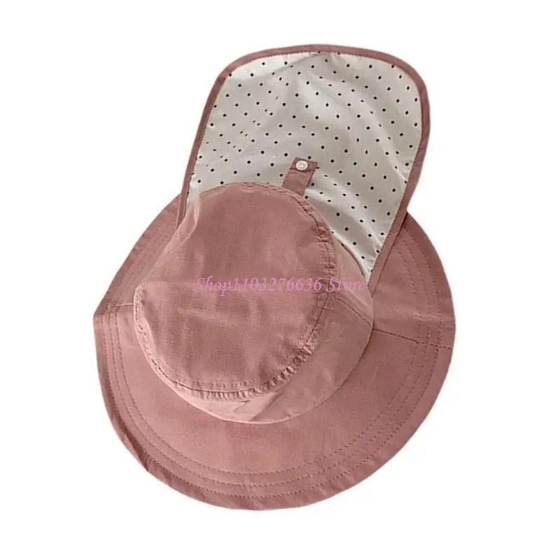 R6FD Kids gorro de pescador con protección solar y cubrecuellos - imagen 3