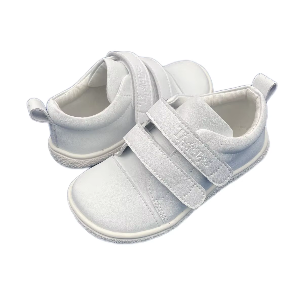 Tipsietoes Zapatillas de cuero para niño – Suela ligera doble correa - imagen 4