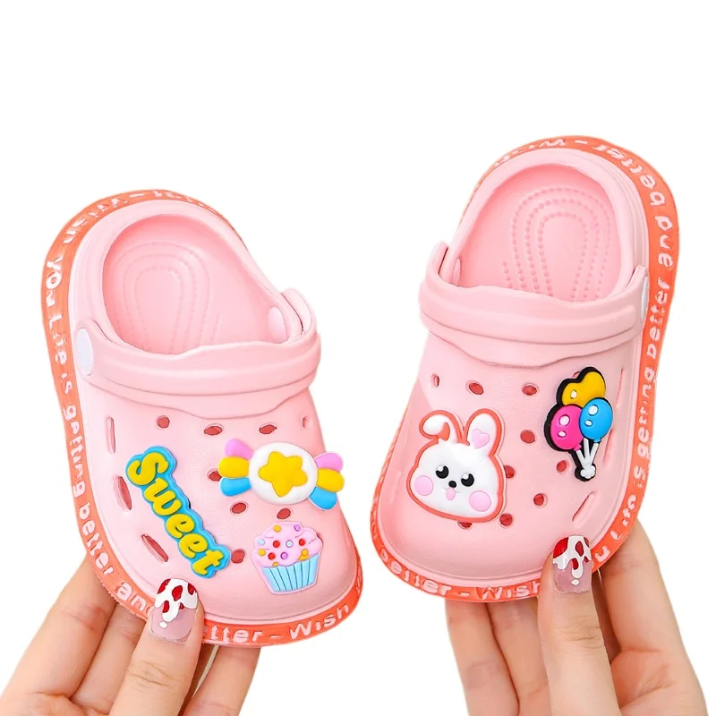 Zapatillas de jardín verano para bebés con dibujos y transpirables - imagen 3