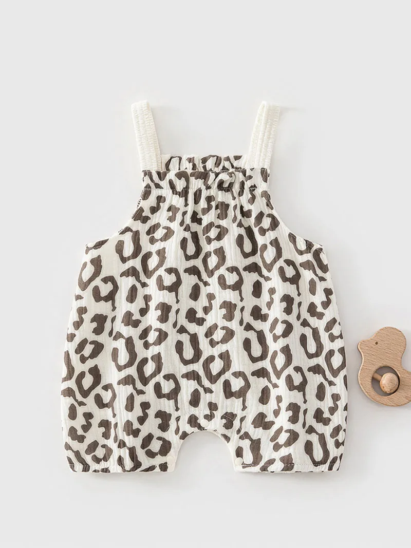 Pelele sin tirantes verano para bebé con estampado de perritos - imagen 5
