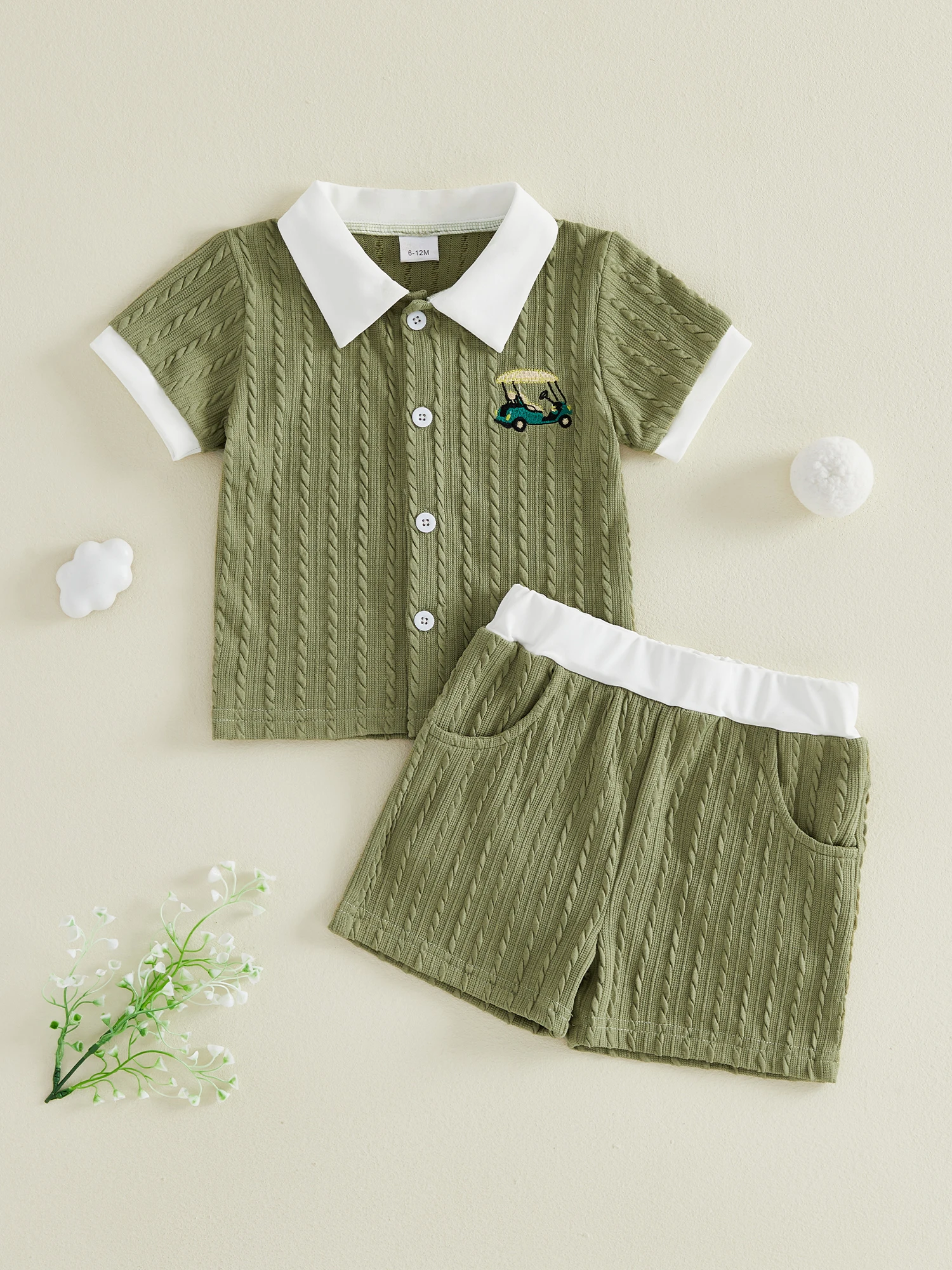 Camisa con botones y cuello