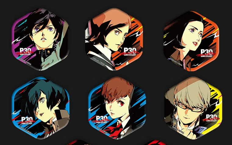 Pin metálico coleccionable Persona de Sega, edición aniversario - imagen 3