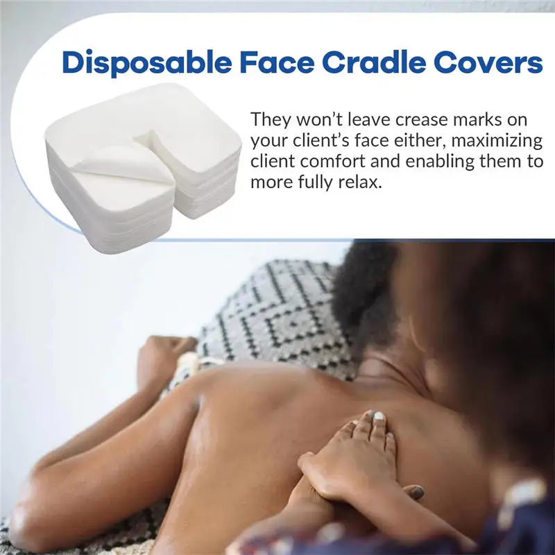 Funda reposacabezas desechable transpirable forma de U con orificio - imagen 2