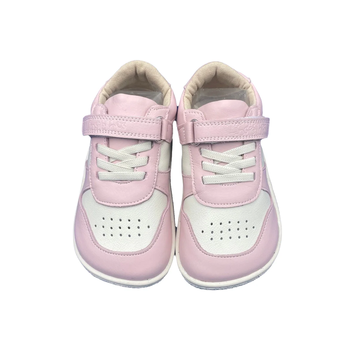 Tipsietoes Zapatillas de cuero auténtico minimalistas con tira elástica - imagen 4