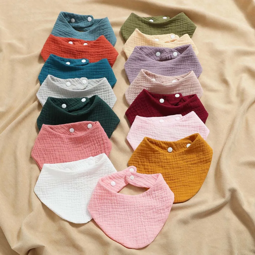 Babero de toalla de algodón – Absorbente y suave para eructar - imagen 2